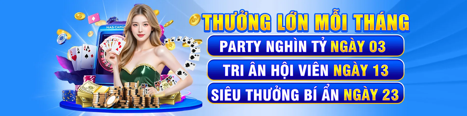 Sòng bạc trực tuyến 33winn với không khí sôi động và các trò chơi hấp dẫn